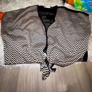 Cute chevron tie shirt